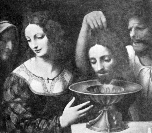 FIG. 44.�LUINI. DAUGHTER OF HERODIAS WITH HEAD OF JOHN
THE BAPTIST. UFFIZI.