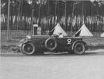 Clement cornering in the No.2 car