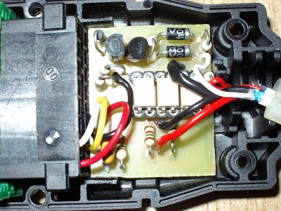 Board in the OBD connector