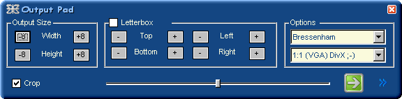 Xmpeg Output Pad