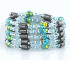 Hematite Magnetic Wrap Bracelet 34'