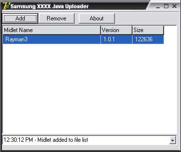 Java Uploader