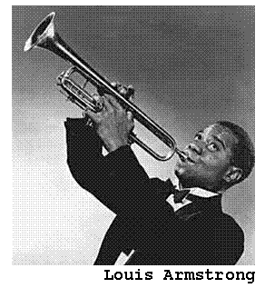 Text Box:  Louis Armstrong