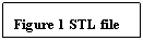 Text Box: Figure 2 STL file