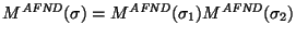 $M^}(sigma)=M^}(sigma_1)M^}(sigma_2)$