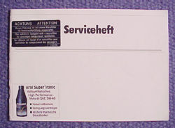 Serviceheft