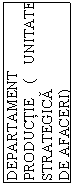 Flowchart: Process: DEPARTAMENT  PRODUCTIE ( UNITATE STRATEGICA                   DE AFACERI)