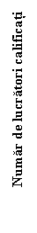 Text Box: Numar de lucratori calificati