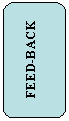 Rounded Rectangle: FEED-BACK
