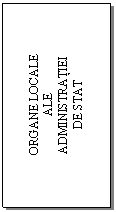 Text Box: ORGANE LOCALE
ALE
ADMINISTRATIEI
DE STAT

