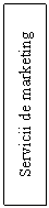 Text Box: Servicii de marketing

