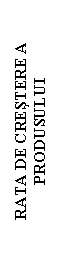 Text Box: RATA DE CRESTERE A PRODUSULUI


	1. In perioada de aparitie (ideea initiala si lansarea):
	- profitul este aproape inexistent;
	- costurile sunt extrem de mari.     	                             				
Este perioada care trebuie parcursa cat mai repede posibil si inerenta oricarui inceput de afacere.

	2. In perioada de crestere profitul este in expansiune si determinat de cresterea volumului productiei. In aceasta perioada se  impune studiul pietei pentru a asigura desfacerea productiei.
 
	3. In perioada de maturitate:
	- profitul atinge o valoare maxima;
	- produsul se generalizeaza.
	Producatorul (vanzatorul) in calitate de purtator al ofertei trebuie sa estimeze corect aceasta perioada. In acest moment se vor lua unele decizii importante cum ar fi: substitutia produsului cu unul nou sau reducerea fabricarii acestuia; acestea se vor aplica intr-un moment anterior intrarii in declin. In acest mod  el vine in intampinarea cererii solvabile cu o oferta elastica dorind sa mareasca perioada de maturitate a produsului sau sa realizeze o noua crestere. Nu sunt excluse si alte masuri de politica promotionala sau modernizare  a produsului.

1.	In perioada de declin profitul va descreste.

	5. Perioada disparitiei produsului duce la pierderea profitului.
	ESTERE VANZARI
