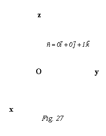 Text Box:                   z


                       

 
                 O                          y



    x
Fig. 27

