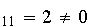 $_=2neq 0$