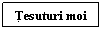 Text Box: Tesuturi moi