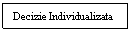 Text Box: Decizie Individualizata