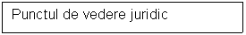 Text Box: Punctul de vedere juridic