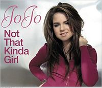 JoJo pe coperta singleului Not That Kinda Girl