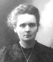 Maria Skłodowska-Curie.