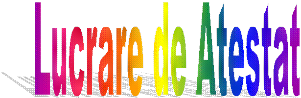 Lucrare de Atestat