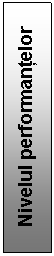 Text Box: Nivelul performantelor