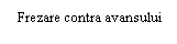 Text Box: Frezare contra avansului