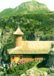 Manastirea de pe Muntele Ceahlau