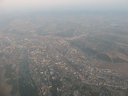 Vedere aeriana a Iasului